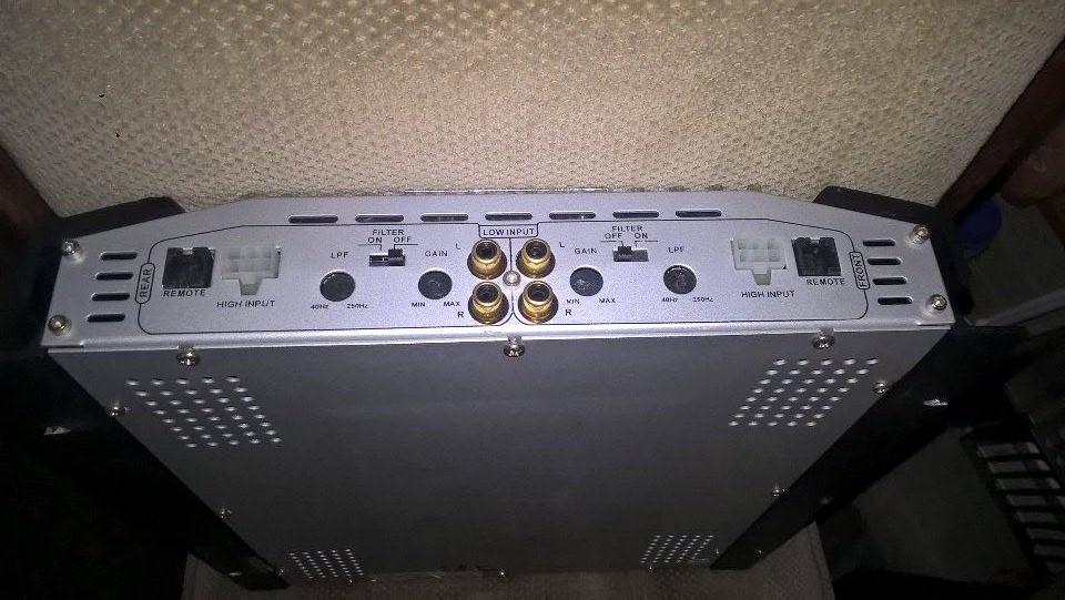 Alpine MRX-T17-2/1 Channel Car Amplifier Class D Amplifier 350W