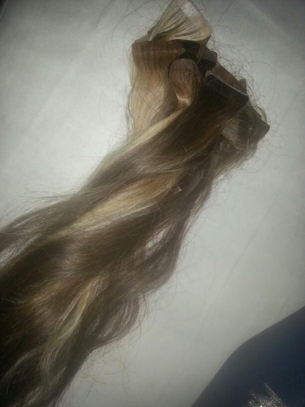 EXTENSIONbiadesive , capelli veri . in 21100 Varese for €45.00 for sale  | Shpock