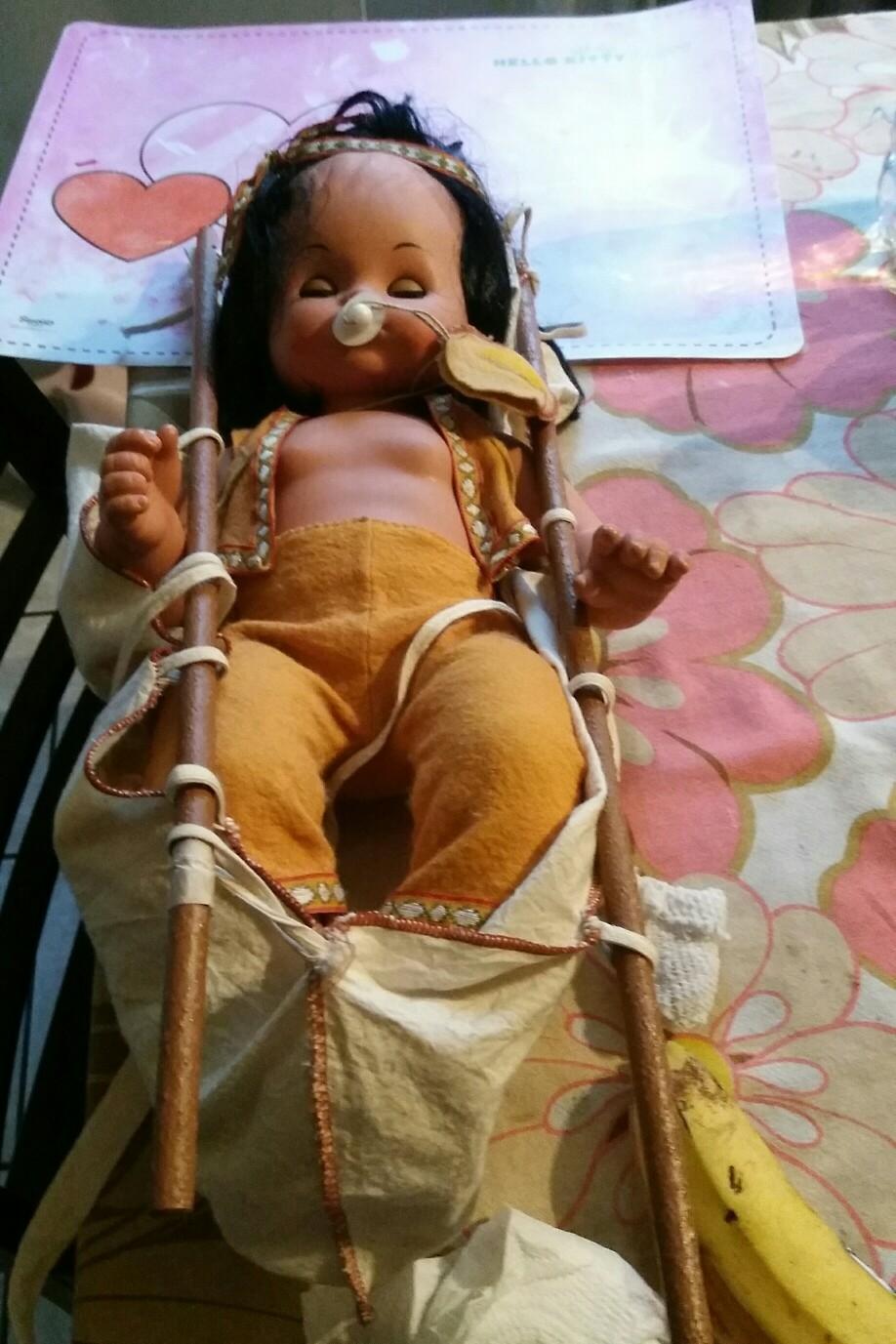 bambola indiana anni 80