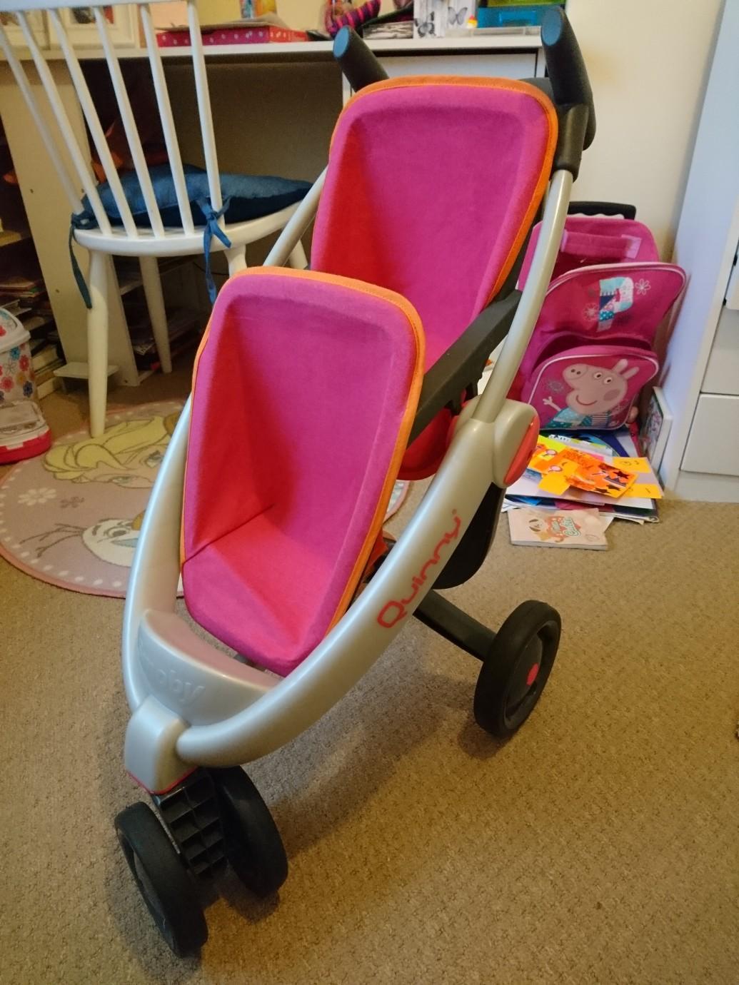 quinny toy double buggy