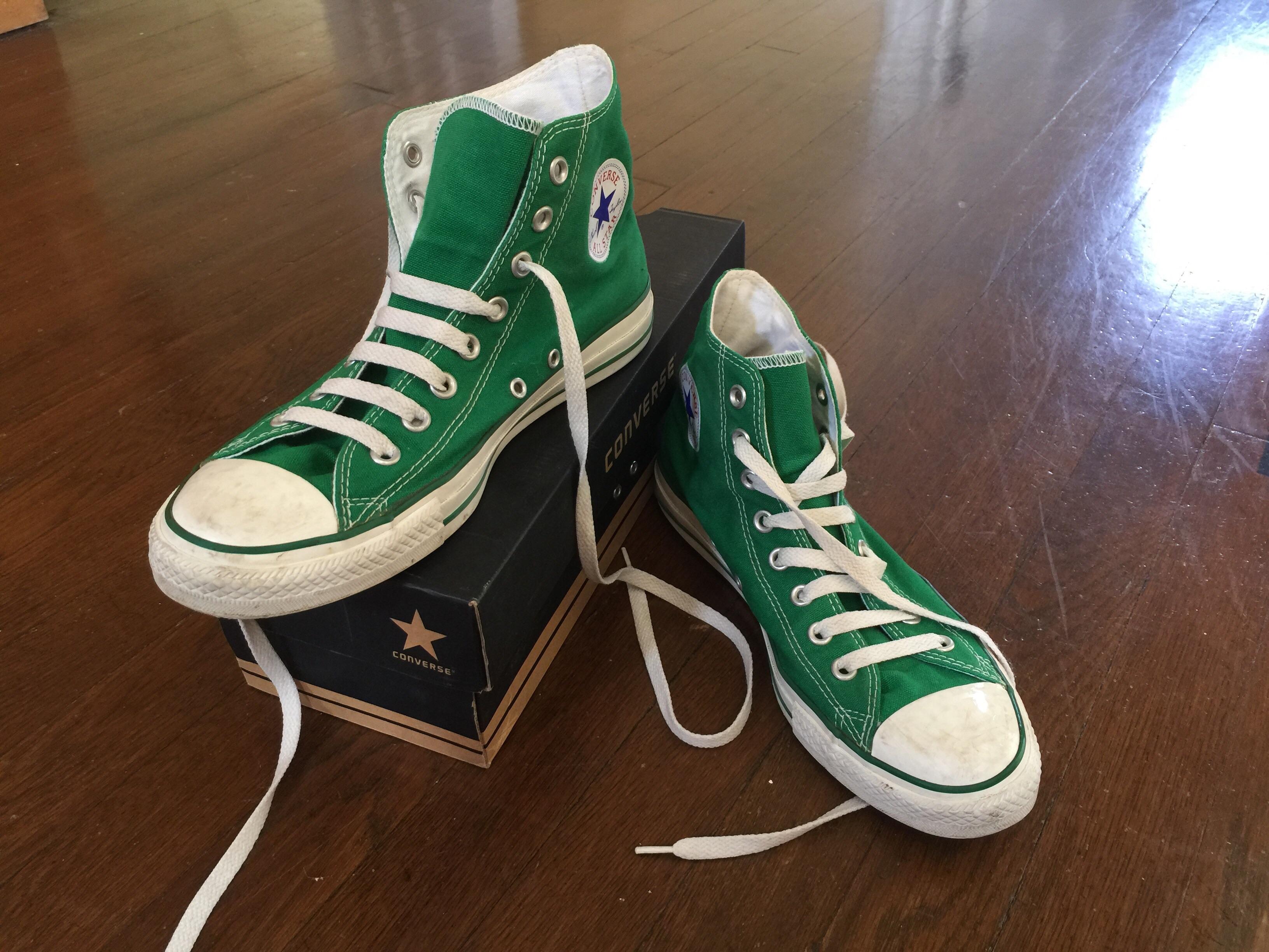 celtic green converse