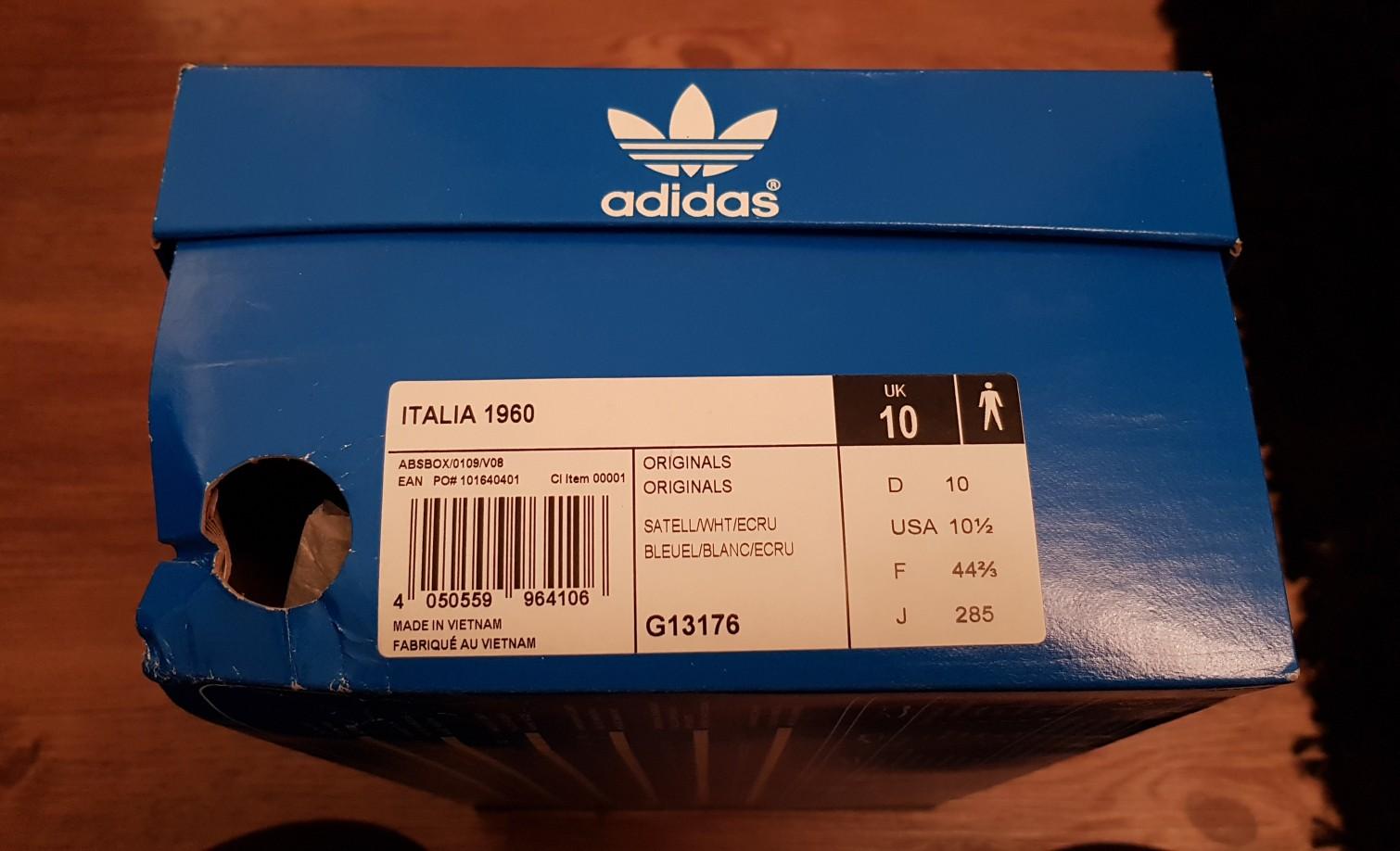 adidas italia 1960 blue