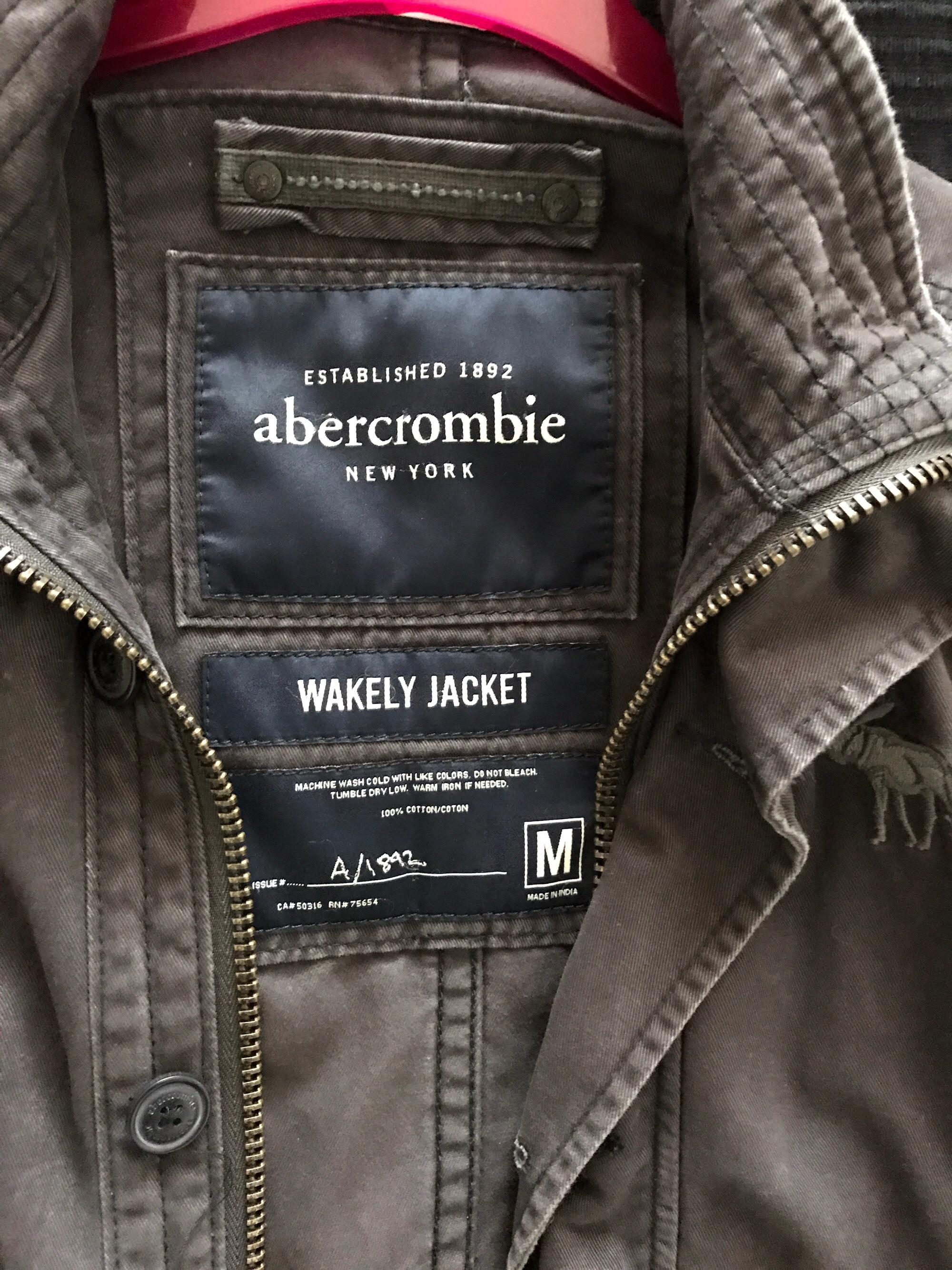 abercrombie and fitch wakely jacket