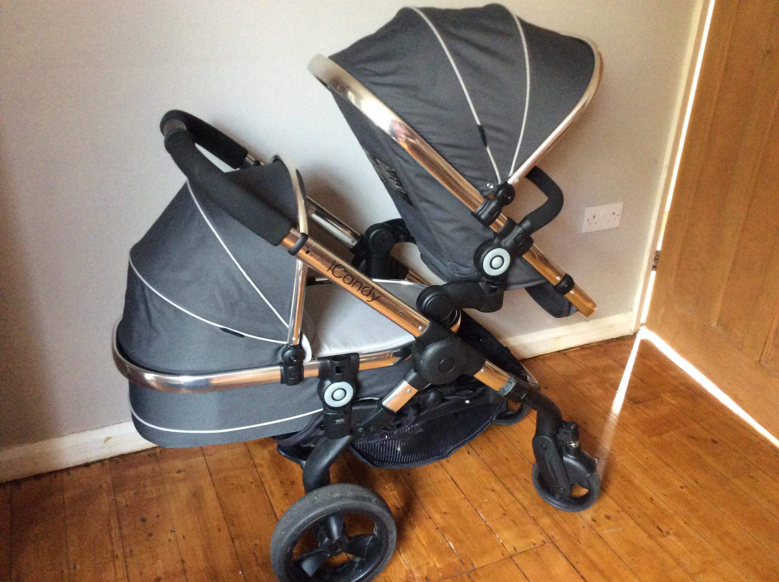 icandy peach carrycot and seat