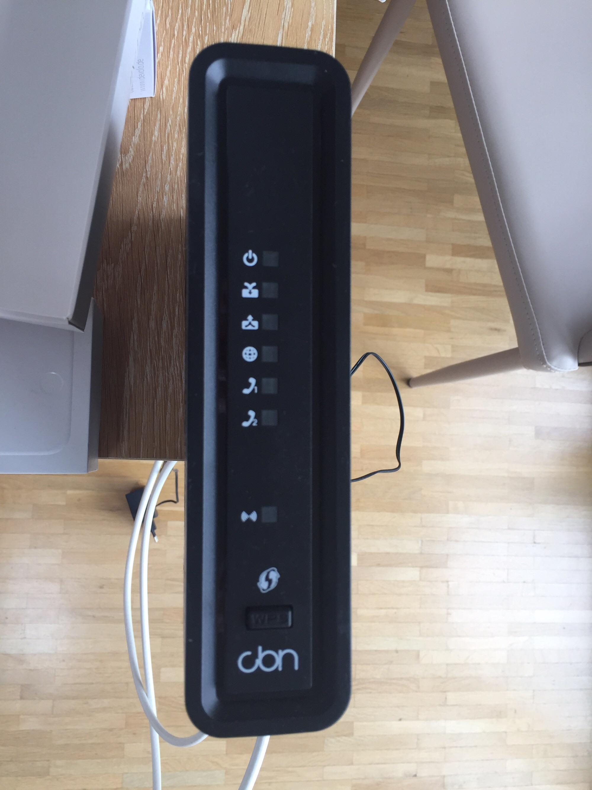 Router von cbn / Vodafone Kabelmodem mit WLAN in 81675 München für 19,00 € zum Verkauf | Shpock DE