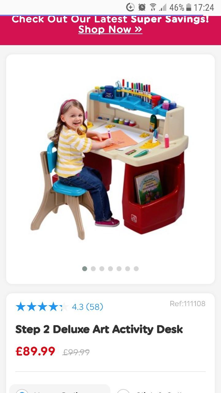 Step 2 Deluxe Art Activity Desk In L36 Huyton For 35 00 For Sale