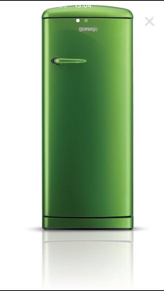 Retro Kühlschrank Grün