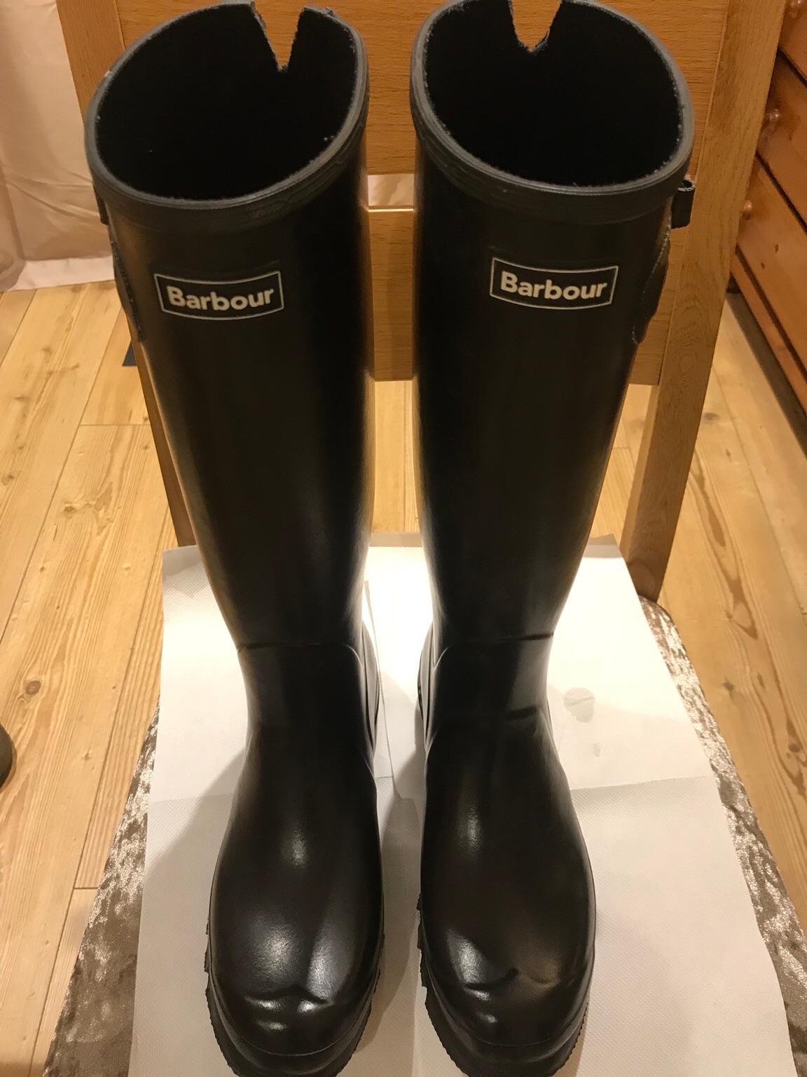 barbour wellies mens size 10