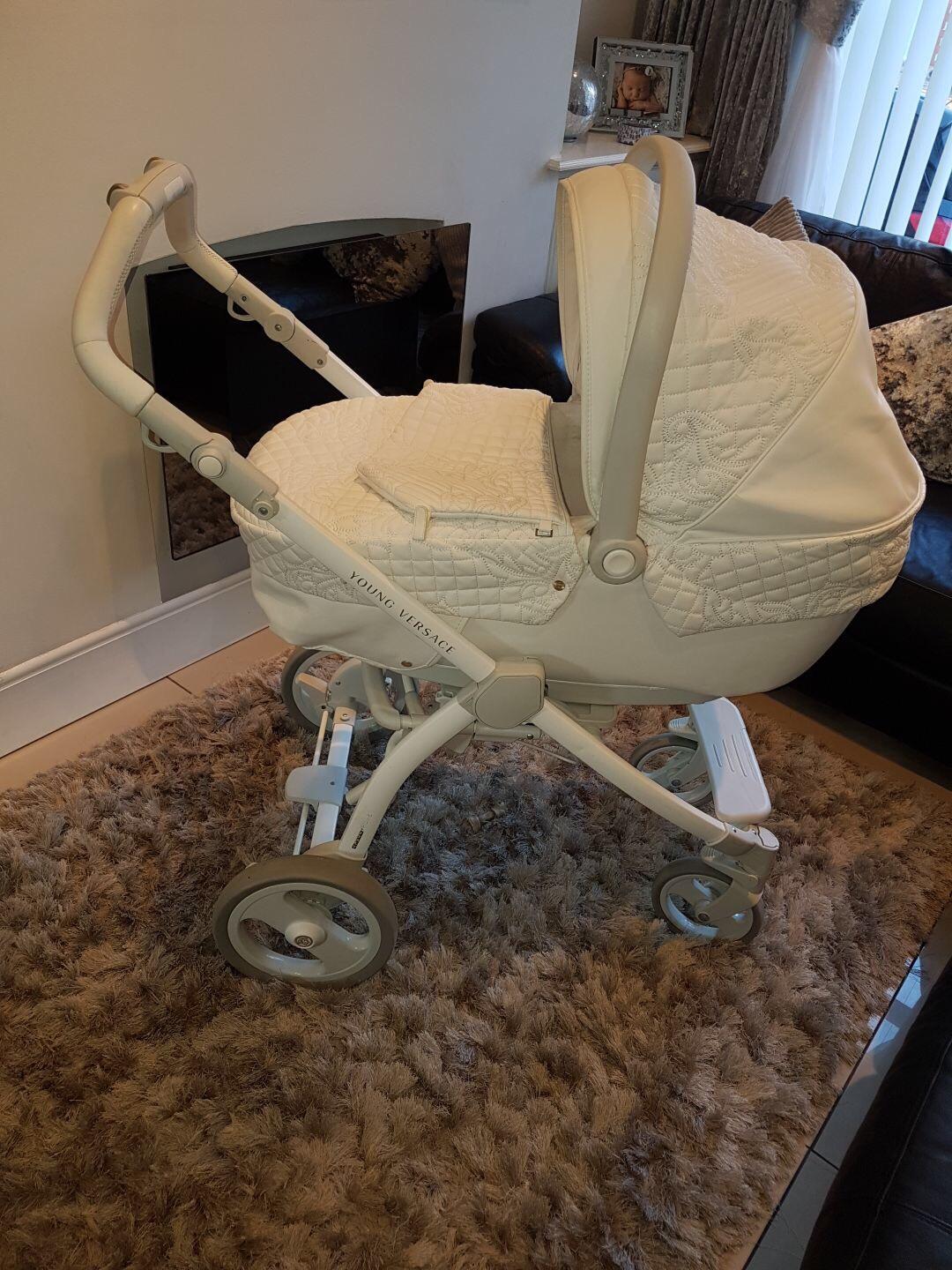 baby versace stroller