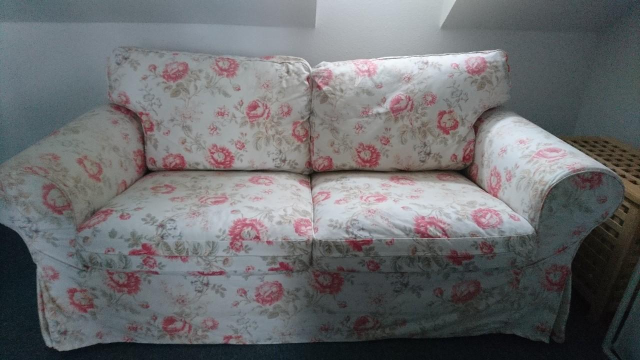 Ikea Ektorp Sofa Couch 2 Sitzer Blumen Byvik In Freising For 150 00 For Sale Shpock