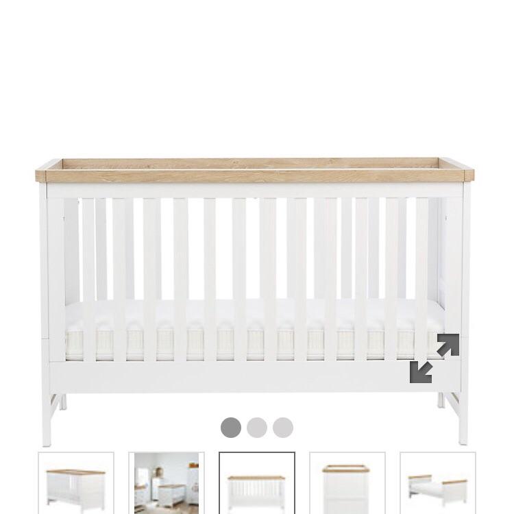 mothercare lulworth cot bed