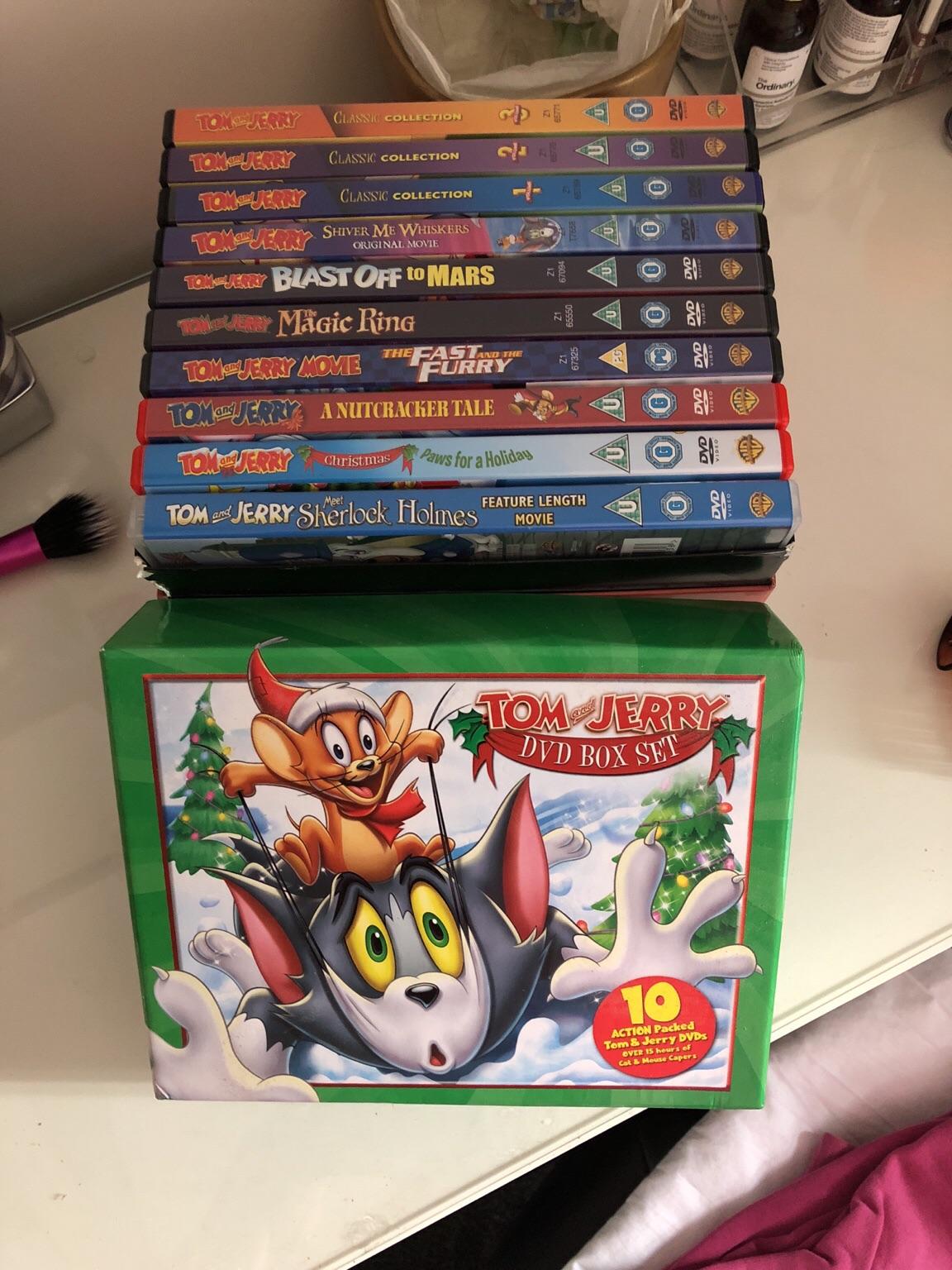 Tom and Jerry dvd box set 10 DVD's in RH11 Crawley for £18.00 for sale