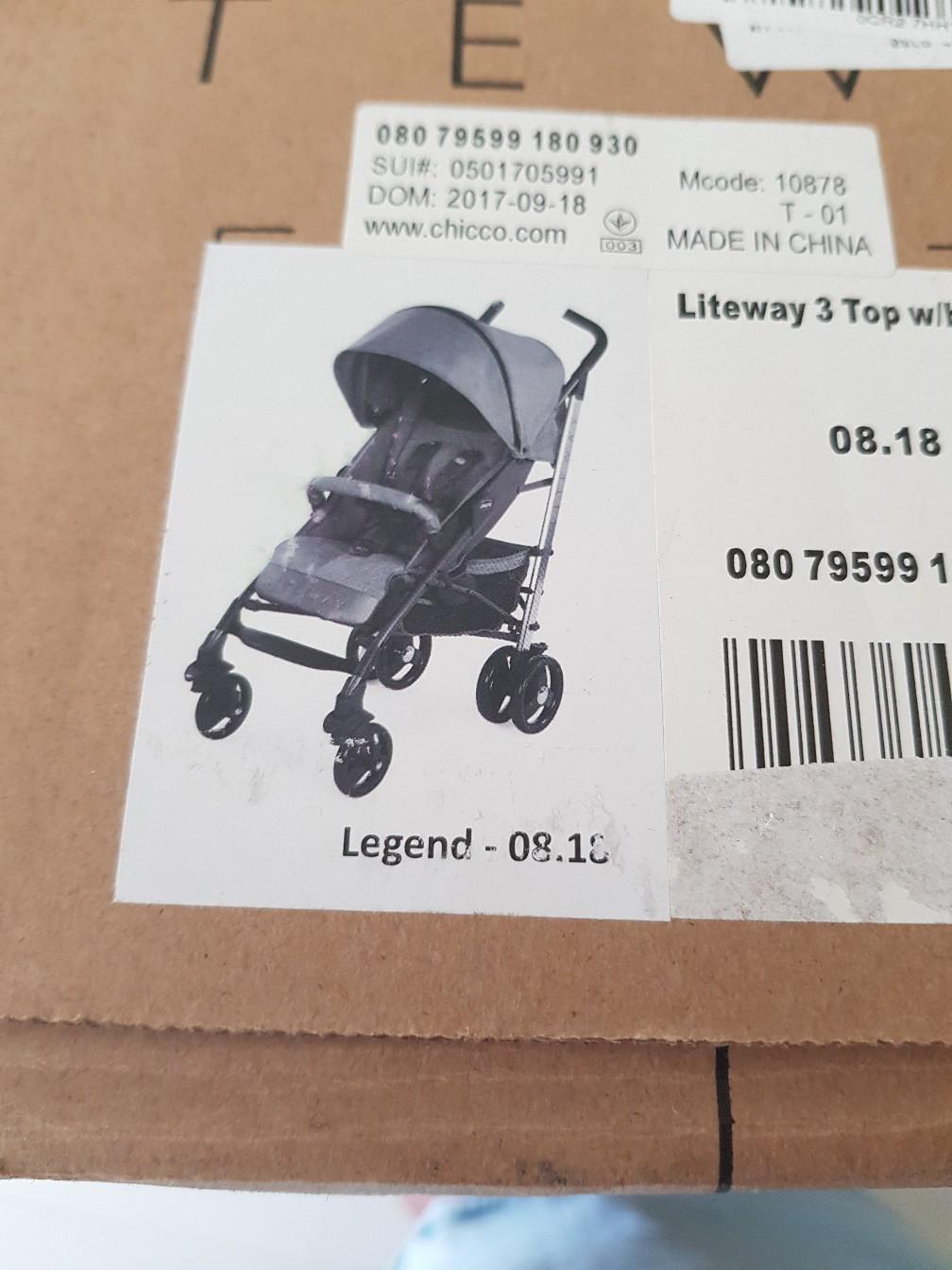 chicco new liteway 3 stroller legend