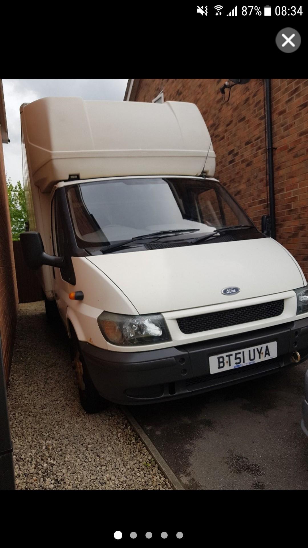 ford transit luton for sale