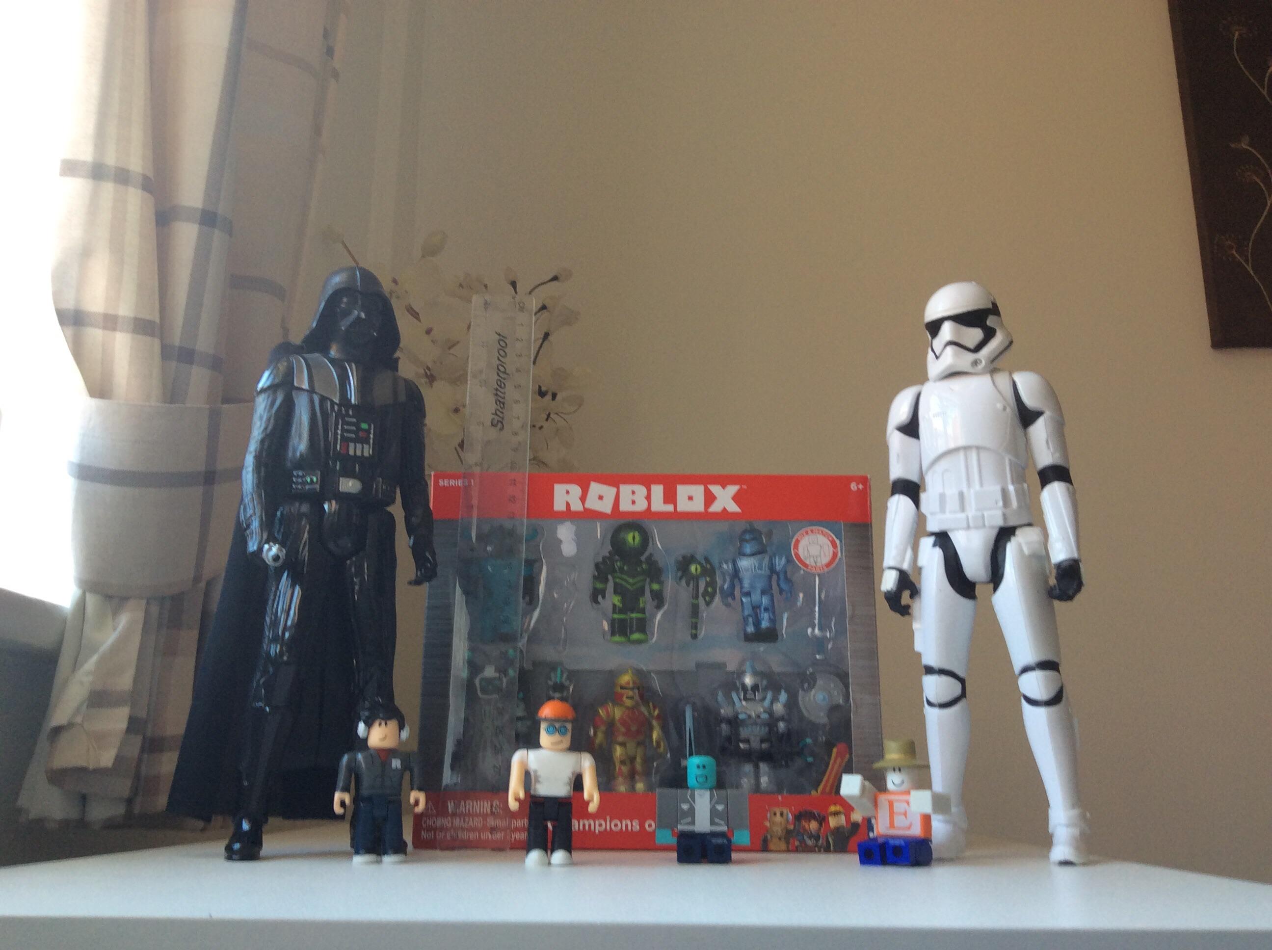 Roblox Star Wars Figures Collection In Great Sankey For 25 00 - hot darth vader roblox
