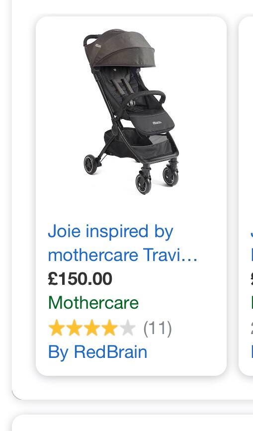 mothercare joie travi