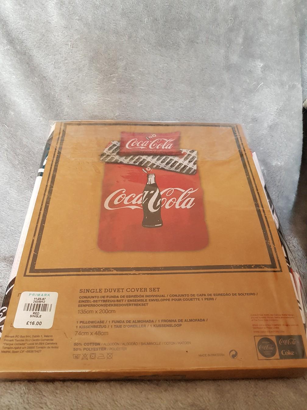 Coca Cola Duvet Set In Madeley For 8 00 For Sale Shpock