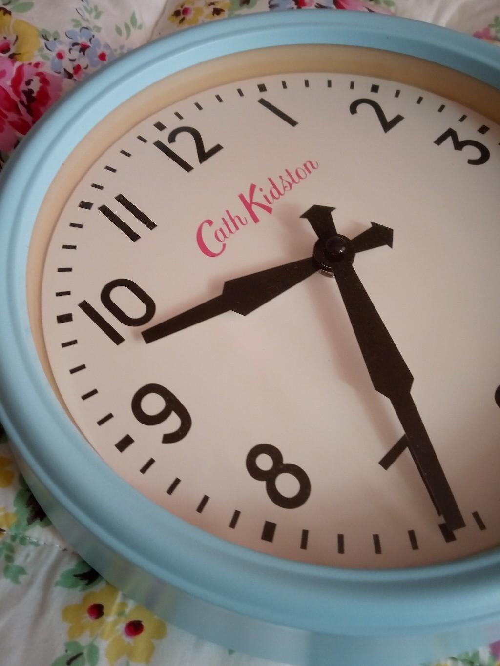 cath kidston wall clock