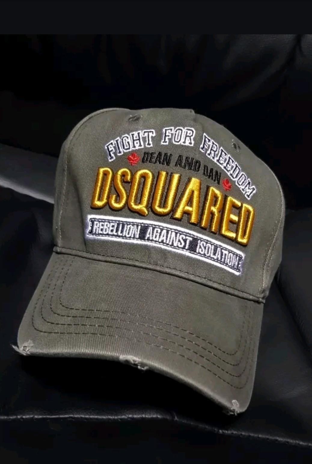dsquared distressed hat