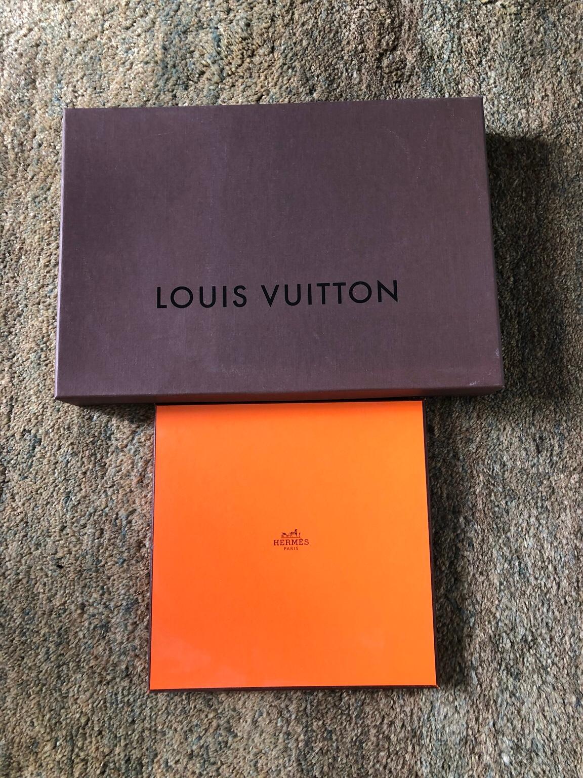 Hermes och Louis Vuitton box in 111 45 Stockholm for SEK 150.00 for sale | Shpock