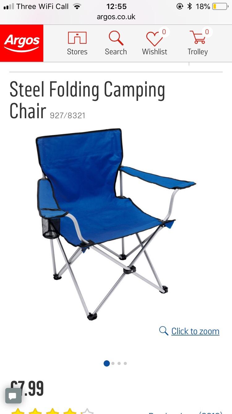 Argos Camping Chair In B31 Birmingham For 3 00 For Sale Shpock