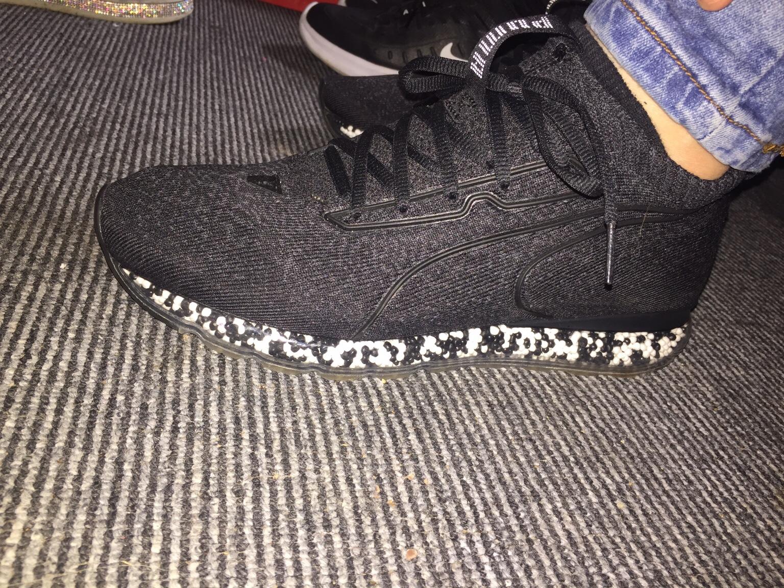 puma trainers with balls in sole