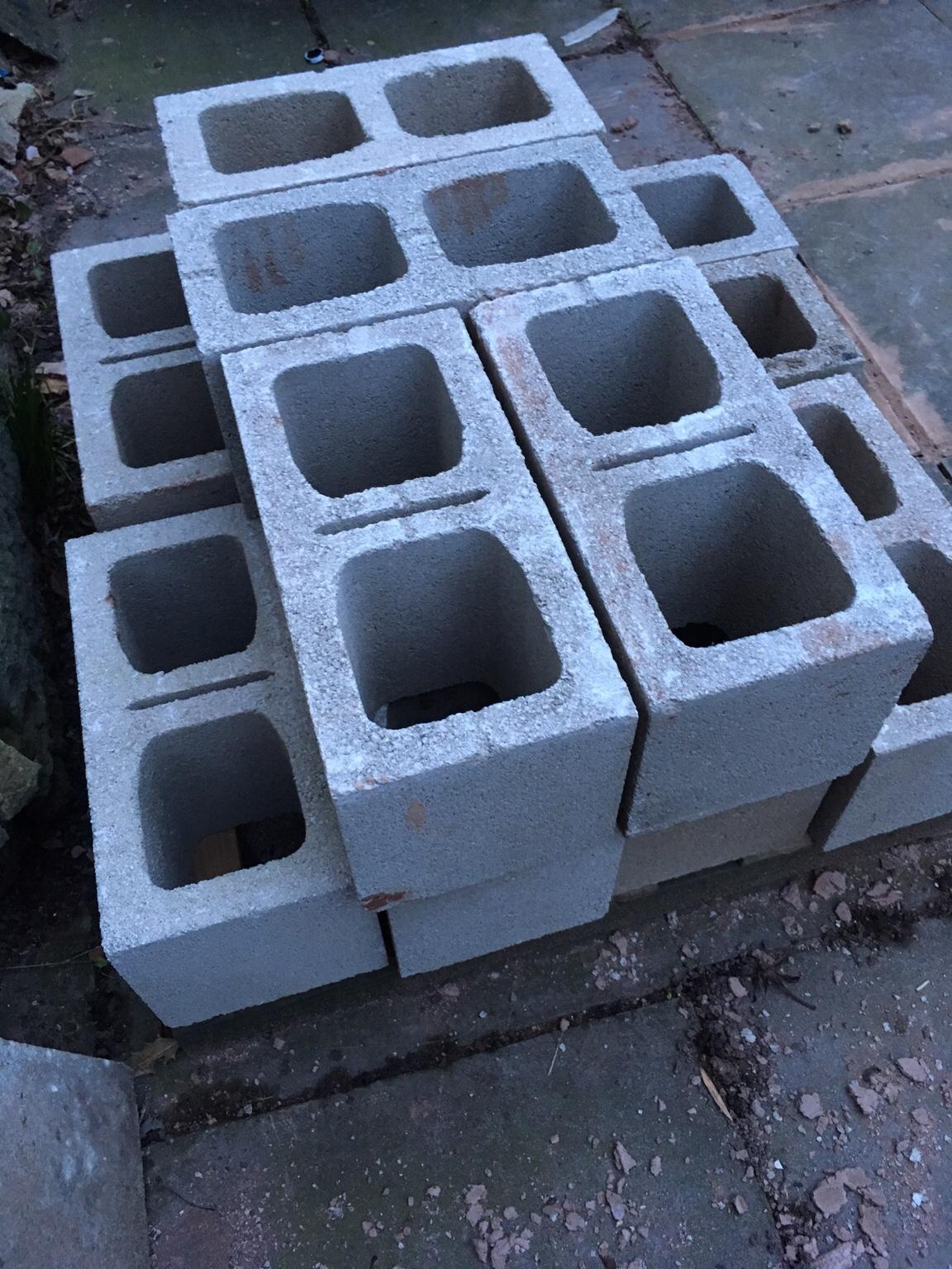 Concrete Hollow Blocks 215mm x 12 in WS10 Walsall for £24.00 for sale