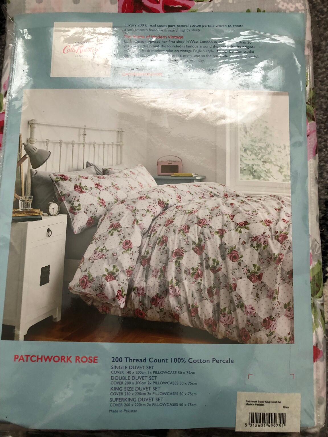 Cath Kidston Superking Duvet Cover Set In Le3 Frith Fur 50 00