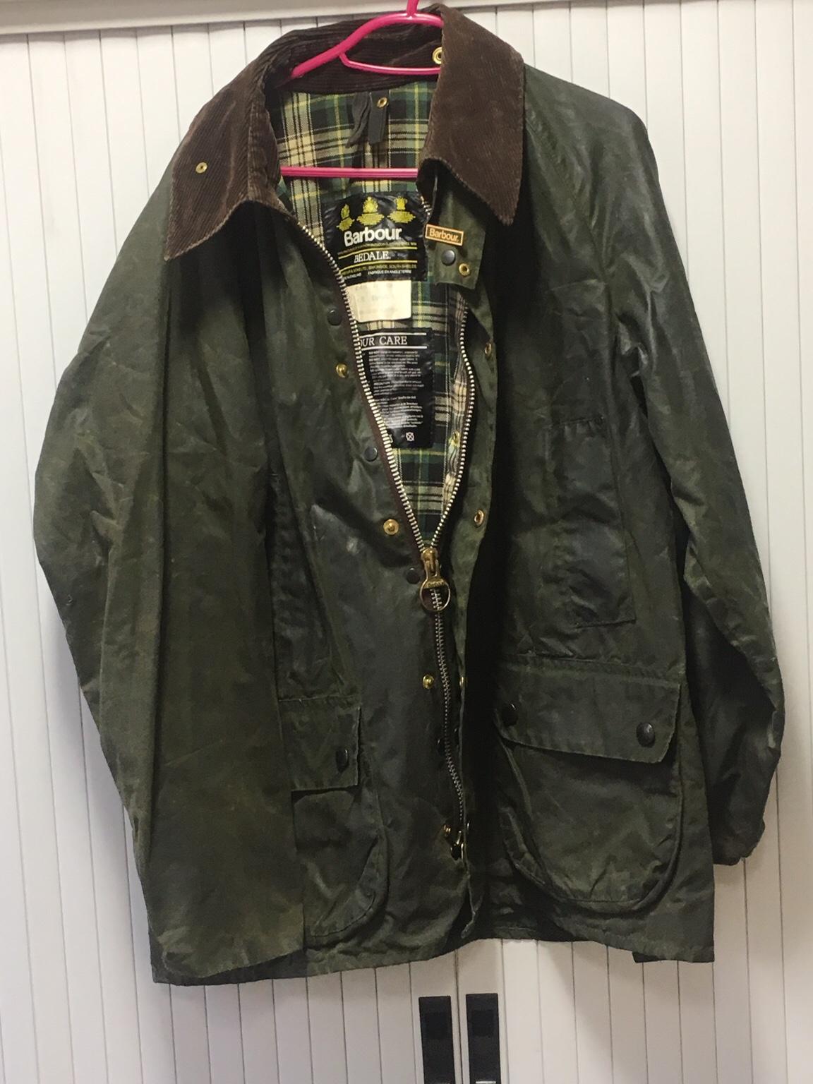 second hand barbour jackets for sale