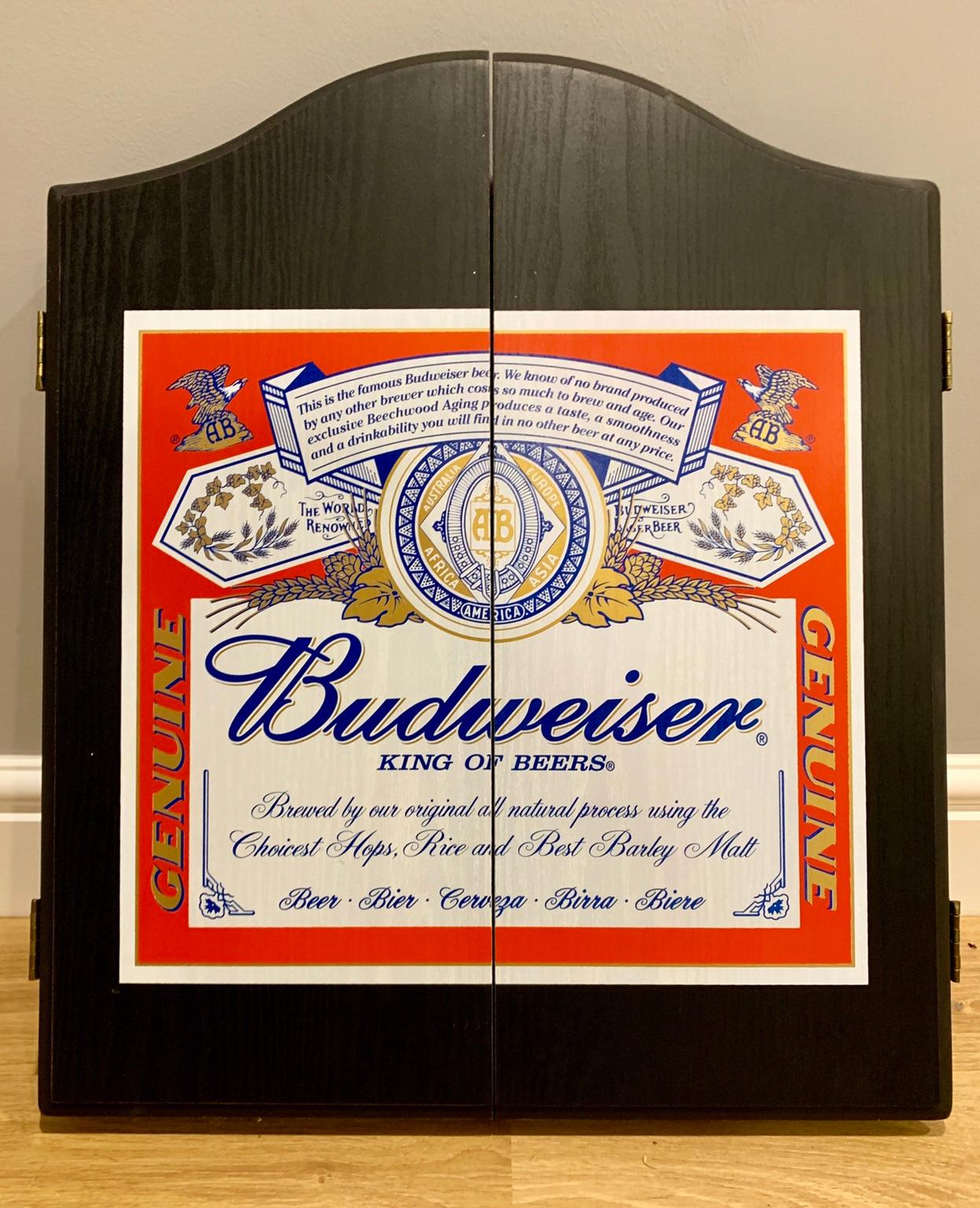 Winmau Budweiser Dartboard Cabinet Dart Board In Cm13 Brentwood