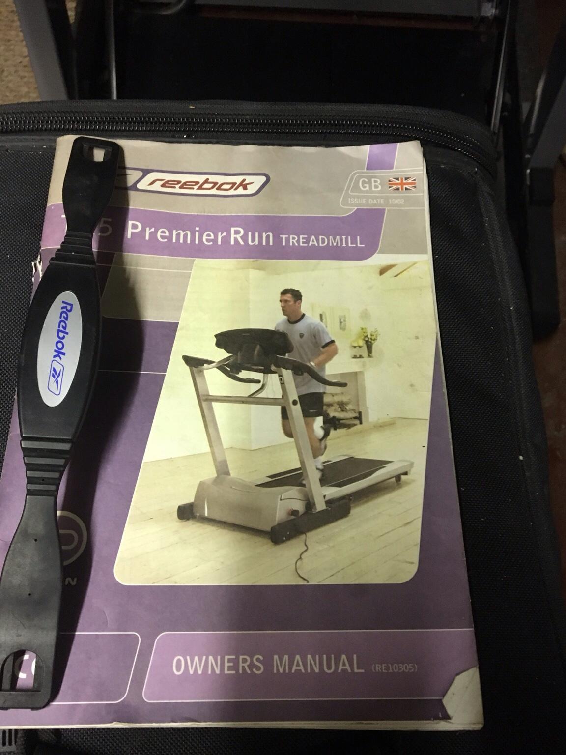 reebok tr5 premier run treadmill manual
