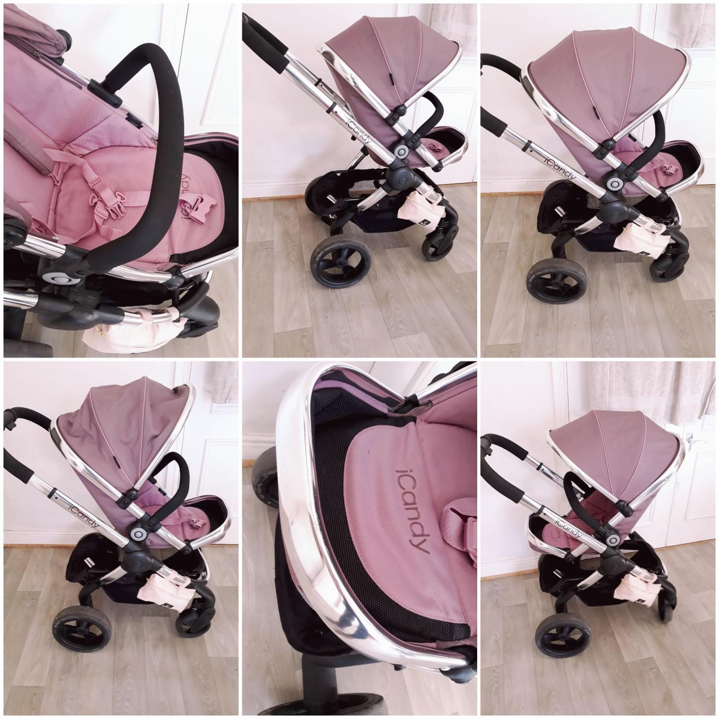 icandy pushchair travel system