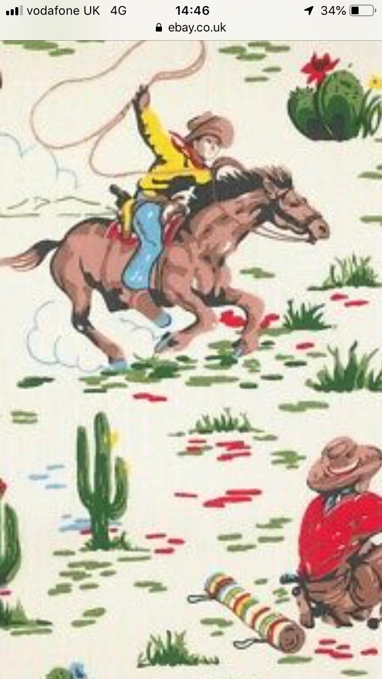 cath kidston cowboy wallpaper