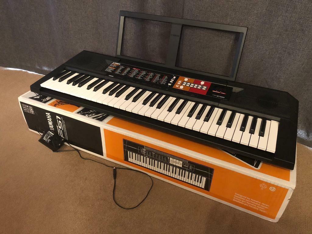 Yamaha PSR F57 Portable Keyboard and Stand in KT1 Thames for £95.00 for