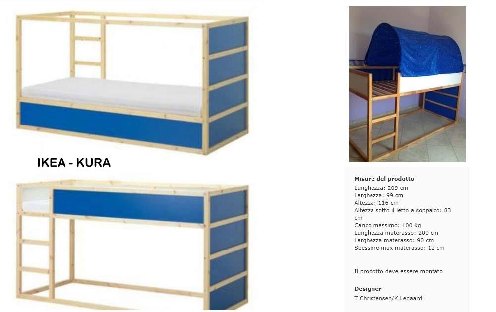 Letto Kura.Letto Ikea Kura In 00121 Rome For 50 00 For Sale Shpock