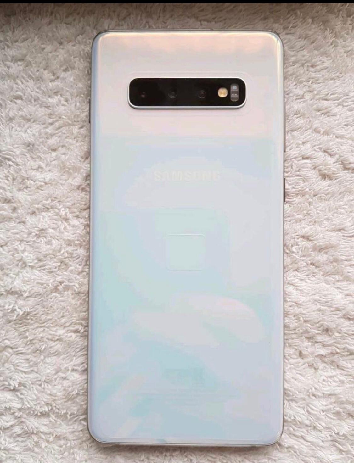 Galaxy S10 Prism White 128 GB docomo