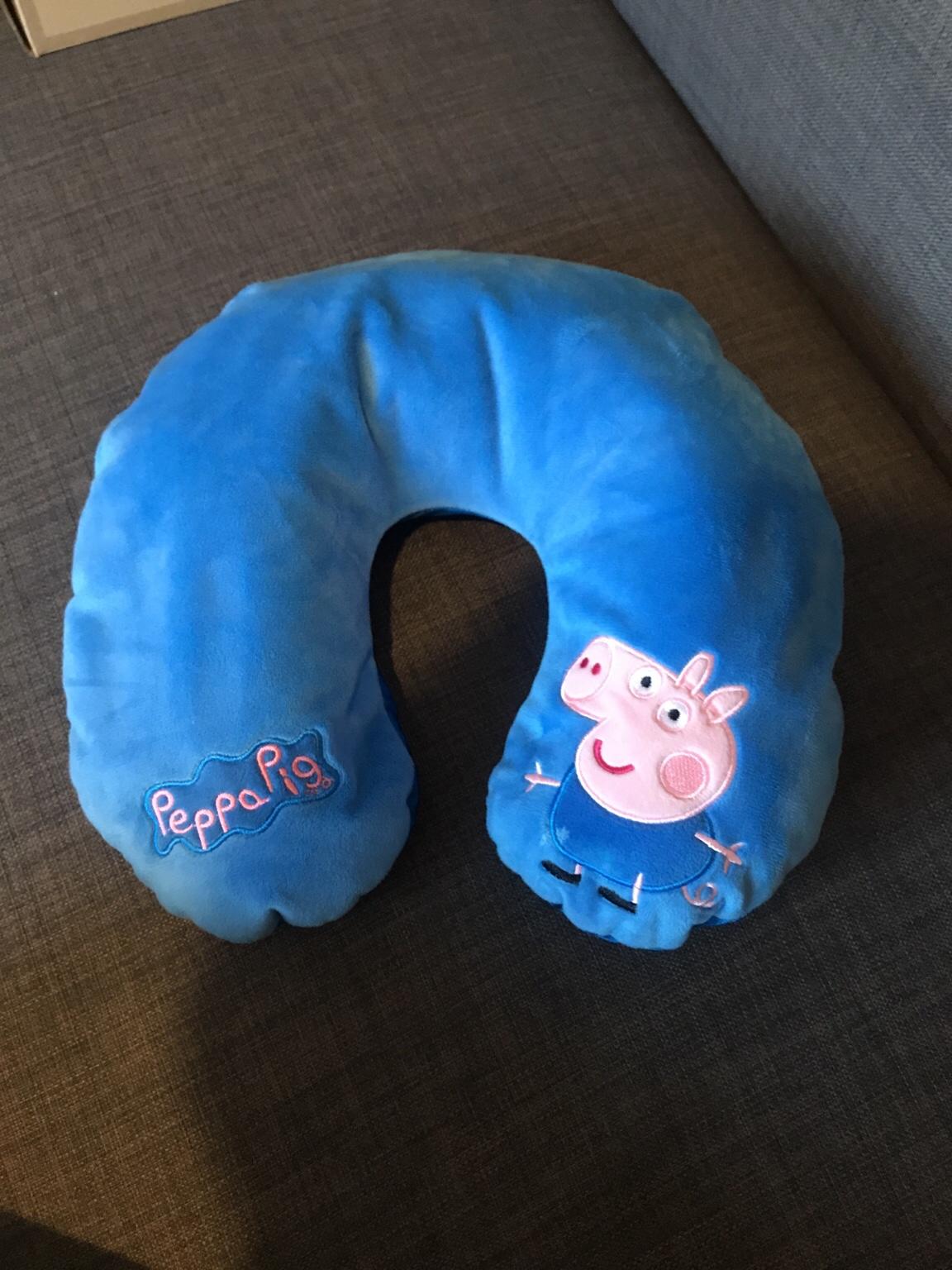 peppa pig reversible travel pillow