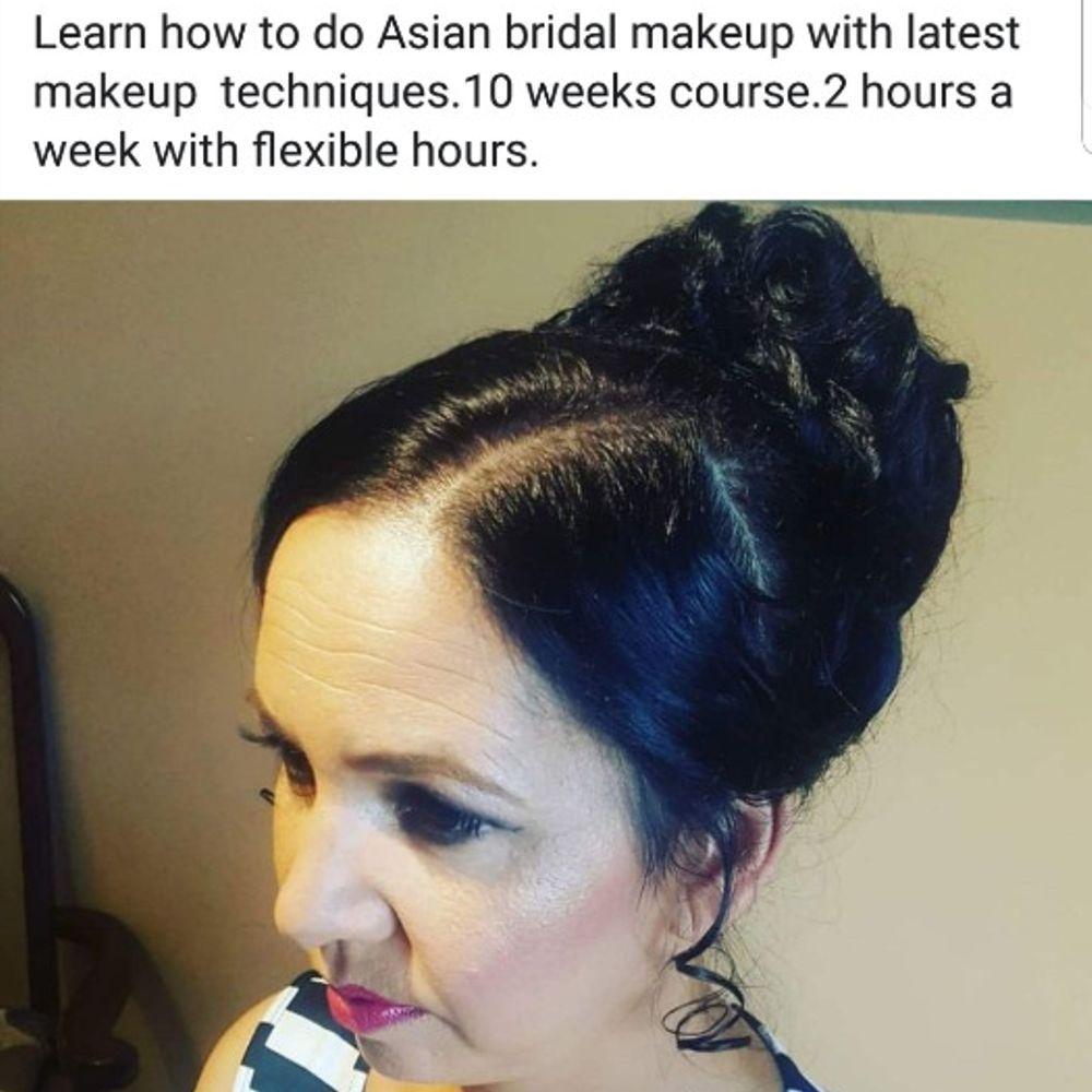 Asian bridal makeup course in E6 1QU