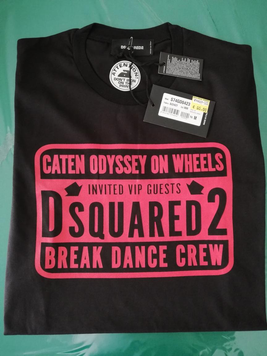 dsquared breakdance t shirt