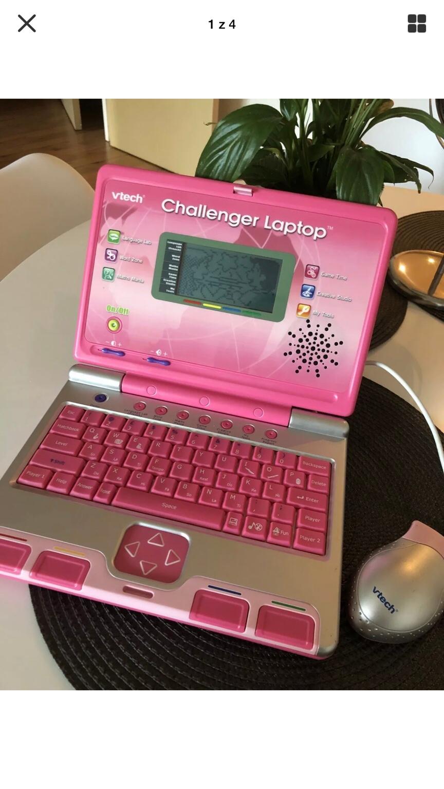 vtech pink computer