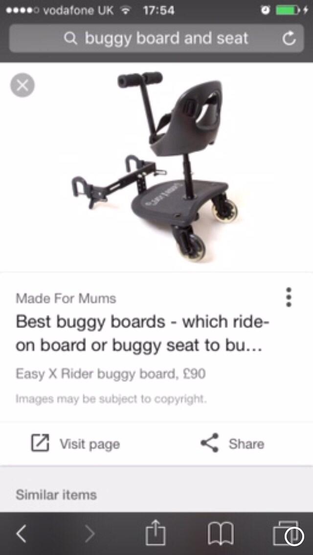 junior x rider buggy board