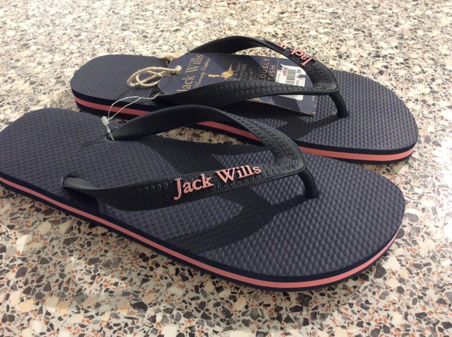 jack wills flip flops womens