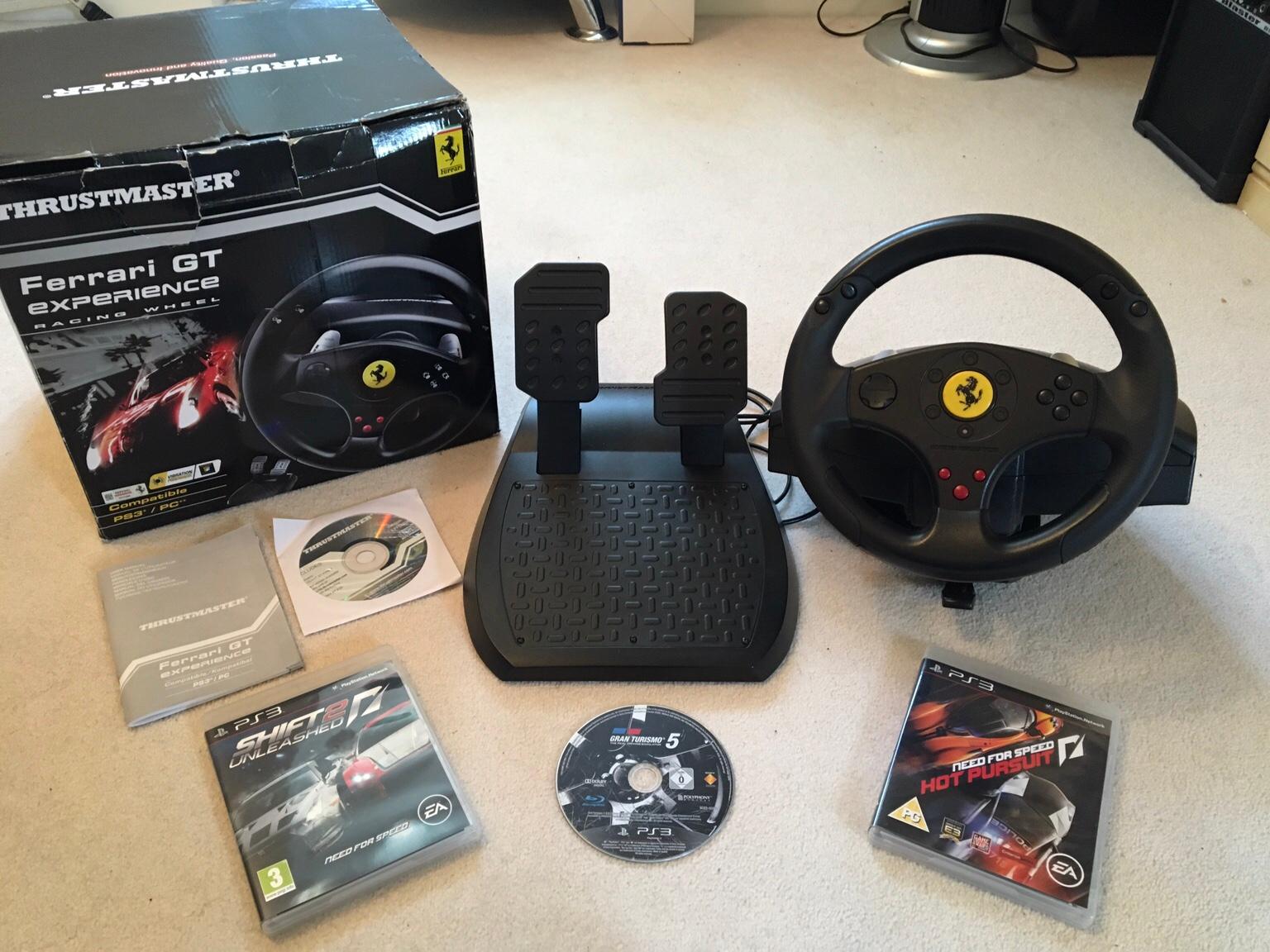 Ferrari Steering Wheel Pedals Games Ps3