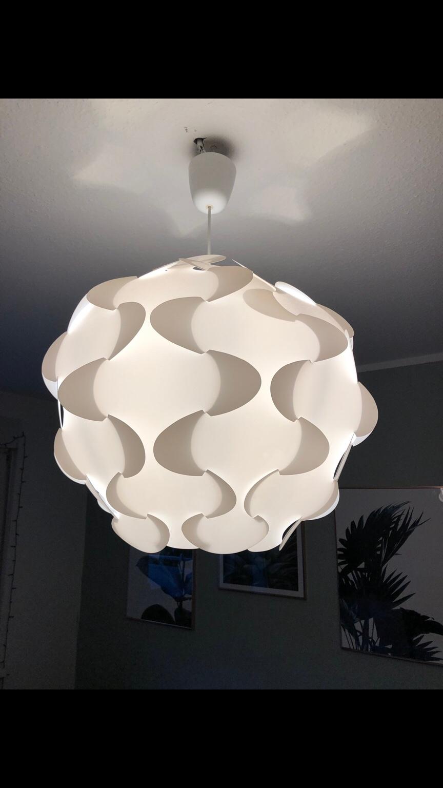 IKEA Deckenleuchte Lampe weiß Fillsta in 68305 Mannheim ...
