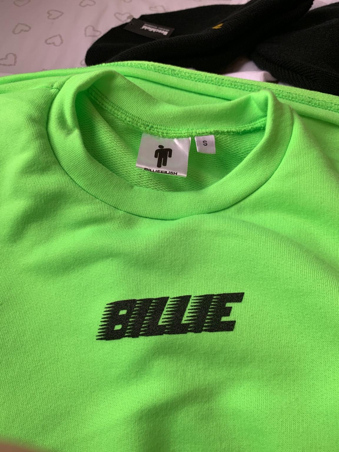 Billie Eilish Green Neon T Shirt In W3 London Borough Of Ealing