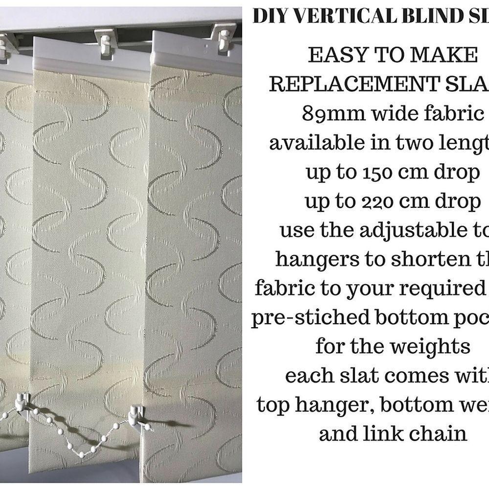 DIY adjustable vertical blind//s hangers 3.5 wide pack of 20