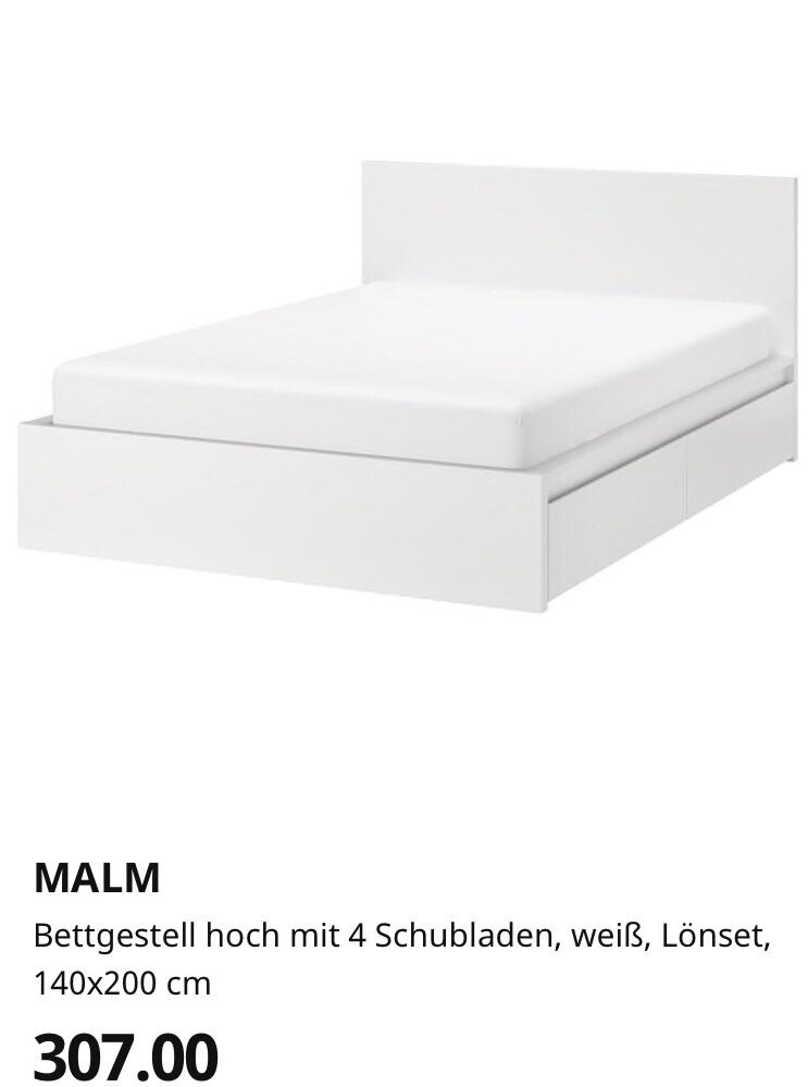 Ikea Malm Bett Schubladen Aufbewahrung 140 In 99085 Erfurt For 170 00 For Sale Shpock