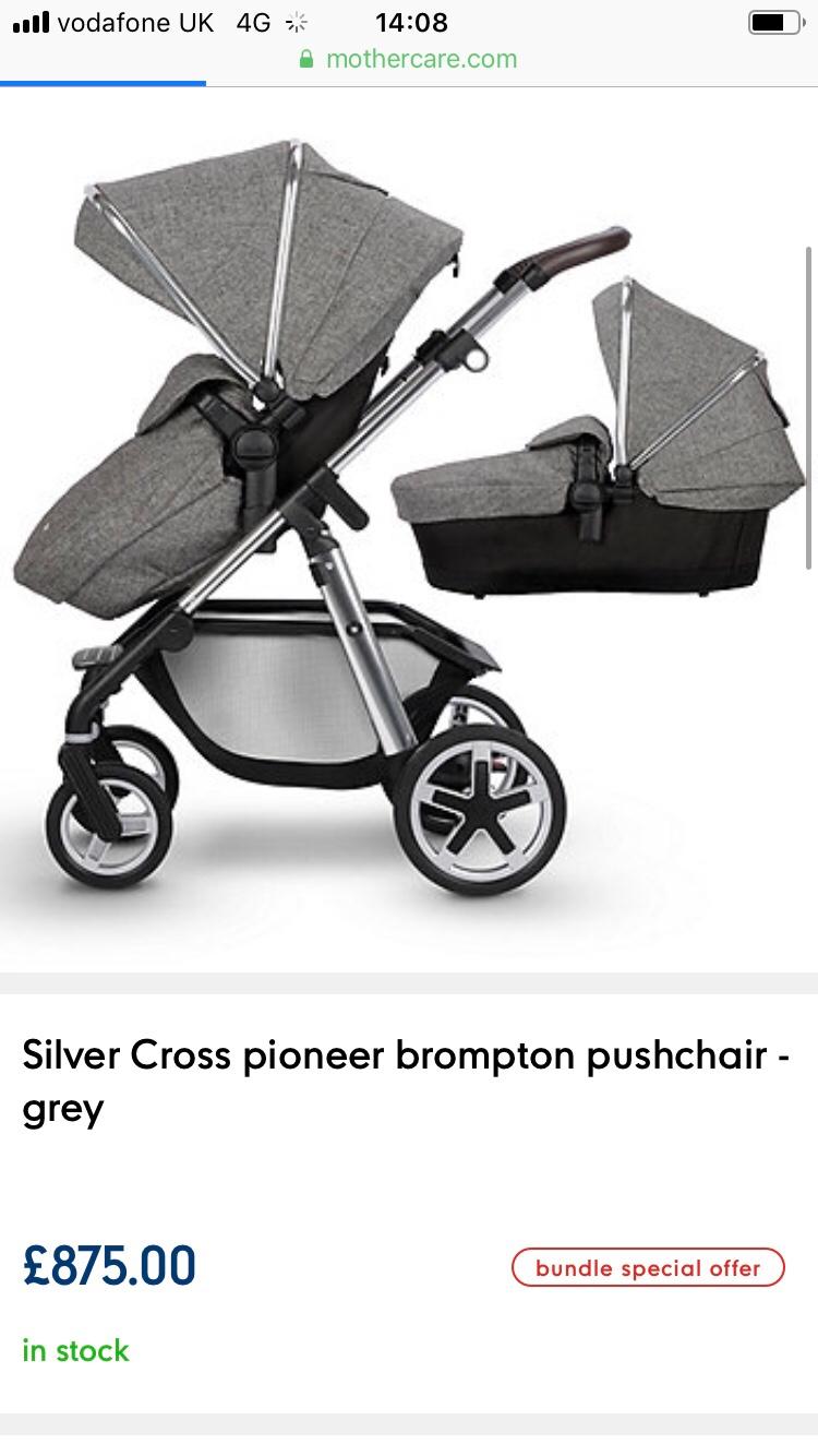 mothercare silver cross pioneer