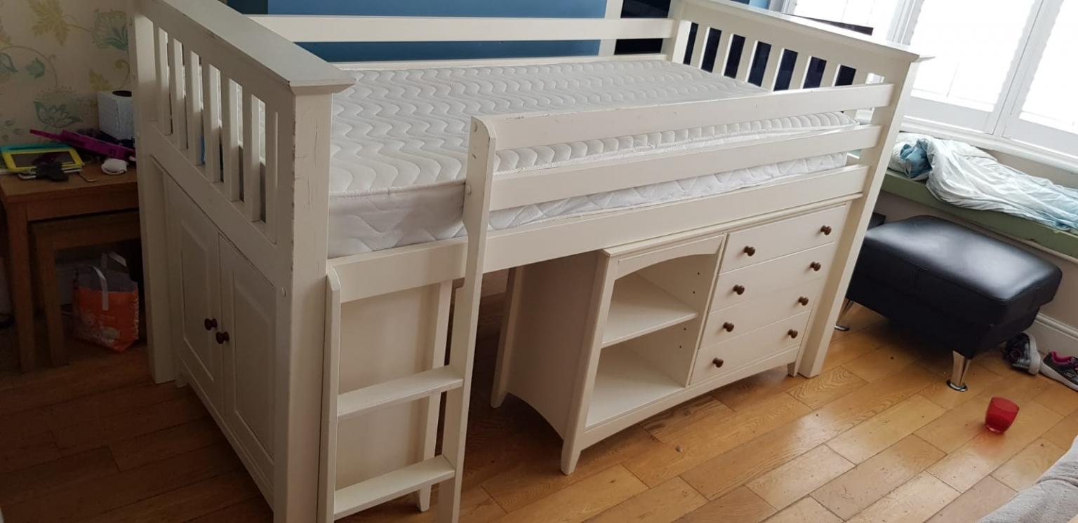 cato cabin bed with mattress and drawer