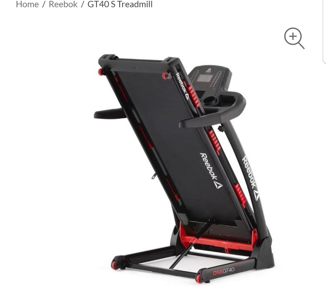 reebok one gt40s treadmill ebay
